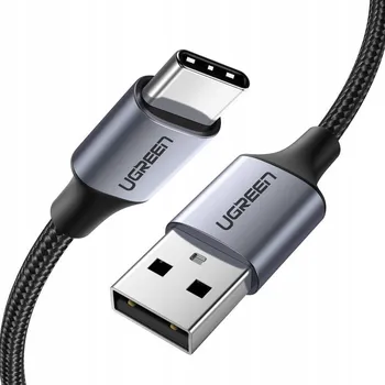 Datový kabel Kabel USB - USB Typ C Rychlé Nabíjení 3.0 3A 1m Ugreen šedý