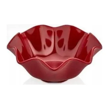 MELAMINOVÁ MÍSA ROSE 20CM ČERVENÁ