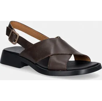 Dámské sandále Kožené sandály Camper Dana K201600.009 hnědá 89X, EUR 39