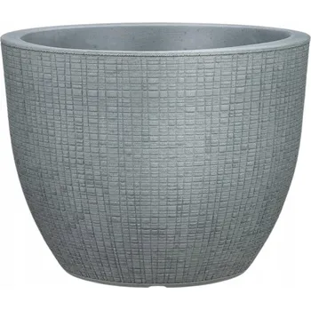Květináč Plast Květináč šedý Scheurich 29 cm x 29 x 22 cm