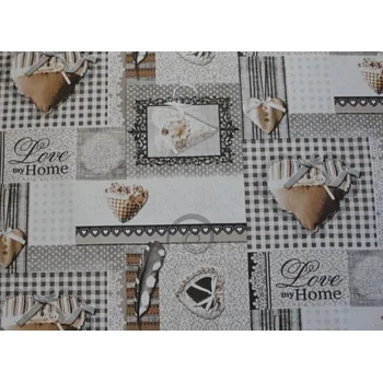 ubrus PVC ubrus DOMOV 120x140 cm