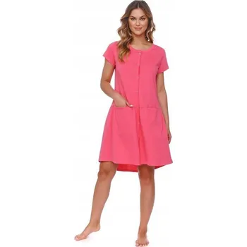 Dámské noční prádlo Košile DOCTOR NAP 9445 peony XL s rozepnutými knoflíky