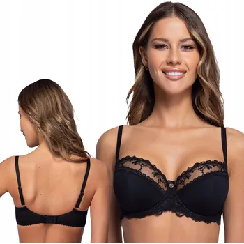 Dámské spodní prádlo Ava podprsenka polovyztužená černá velikost 70J