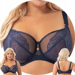 Gorsenia podprsenka s měkkými košíčky modrá velikost 75G