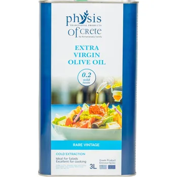 Rostlinný olej 3L Jemný Extra panenský olivový olej 0.2% acidita