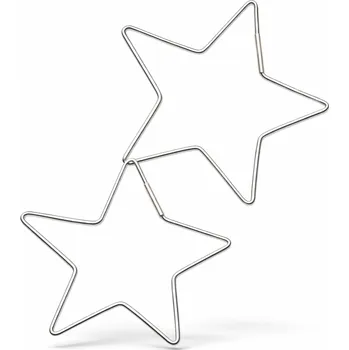 Náušnice Stříbrné náušnice hvězdy Naty