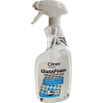 Čisticí prostředek na okna ClineX Glass Foam pěnový čistič na skla 650 ml