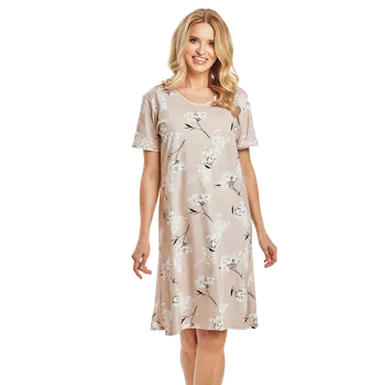 Dámská noční košile Dámská noční košile Taro 3538/01 Fiora L Hnědá