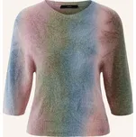 Oui Dámské Pletené Tričko, starorůžová / olivová / modrá, 40