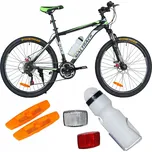 Horské kolo MTB MalTrack Team, rám 18 palců, kola 26", zelené