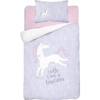 Povlečení Sada povlečení Detexpol 100 x 135 cm modrá