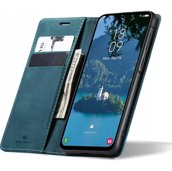 Pouzdro na mobilní telefon Flipové pouzdro Spacecase pro Samsung Galaxy A36, modré