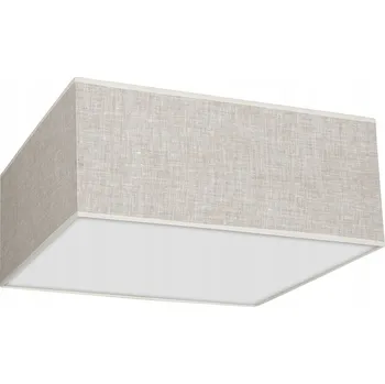 Stropní Svítidlo čtvercový Milagro 40 x 40 cm bílý, šedý