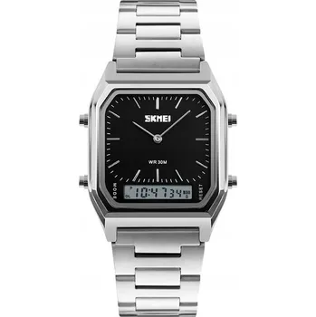 Hodinky ELEGANTNÍ PÁNSKÉ HODINKY SKMEI NA NÁRAMKU, PRÉMIOVÁ OCEL 304, PODSVÍCENÍ