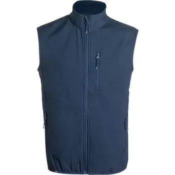 Pánská vesta RPET softshellová vesta Shelles - Tmavě Modrá / XL
