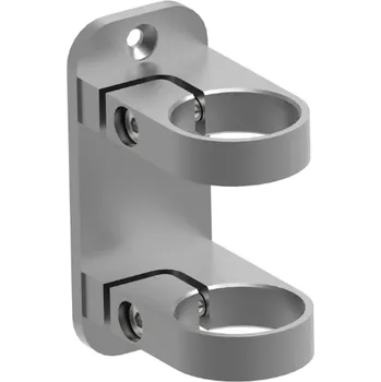 Zábradlí Hahn Steel Kotvení sloupku Ø42,4 mm na zeď, brus