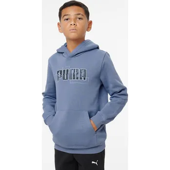 Dámská mikina PUMA Dětská mikina s kapucí a potiskem 7-8 LET