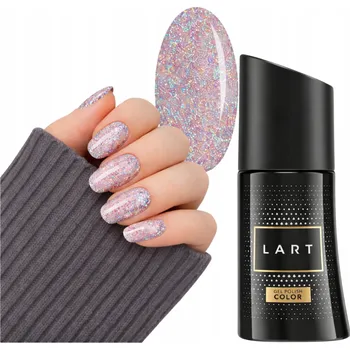 Lak na nehty Hybridní lak na nehty LART 8ml SHIMMERA 221 Manikúra Růžová TPO FREE