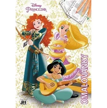 omalovánky omalovánka A4 JM - princezny