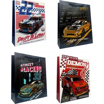 Dárková taška Dárková Taška M Racing metalizovaná