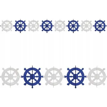 PAPÍROVÁ GIRLANDA HVĚZDA