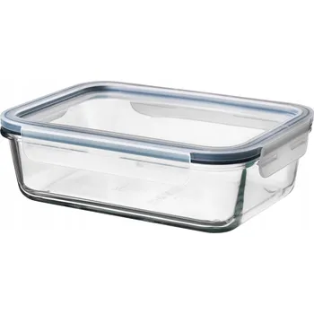 Dóza na potraviny Ikea nádoba na potraviny skleněná žáruvzdorná s plastovým víkem 1000ml