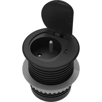 Elektrická zásuvka Orno OR-GM-9040/B černá