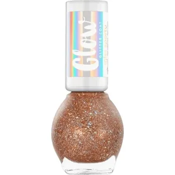 Lak na nehty Miss Sporty Glow Glitter lak na nehty 040, 7 ml