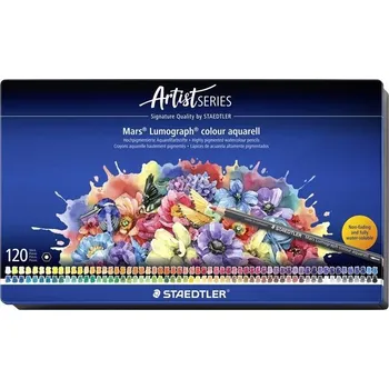 STAEDTLER Mars Lumograph akvarelové 120 barev