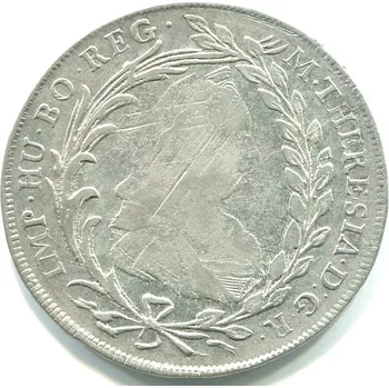 Marie Teresie. 20 Kreuzer 1778/VC-S. Hall. Ag.