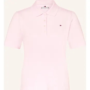 Tommy Hilfiger Dámská Polokošile Z Piké, světle růžová, 40
