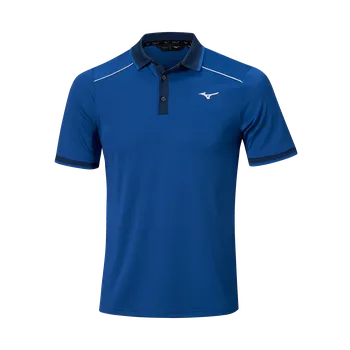 Míčový sport Mizuno Rib Knitted Short Sleeve Polo - Surf the Web