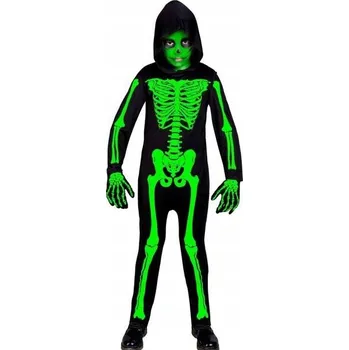 Karnevalový kostým DĚTSKÝ KOSTÝM S KAPUCÍ S KAPUCÍ HALLOWEEN 116