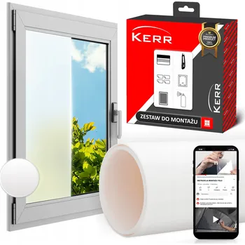 Okenní dekorace Mléčně matná bílá Fólie 50x100cm Samolepicí okenní fólie na okenní sklo