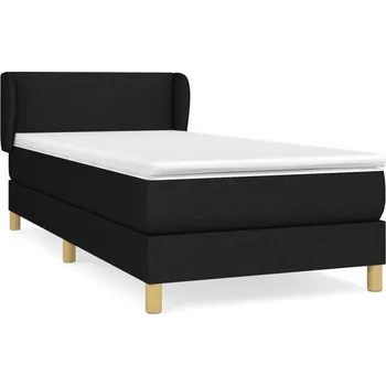 Postel Čalouněná postel VidaXL 90x200 černá