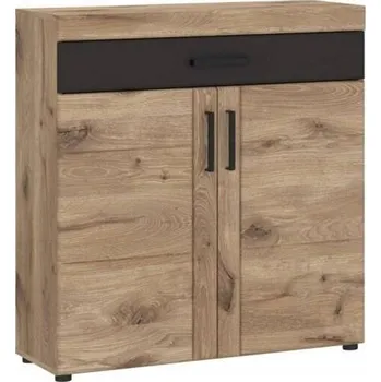 Ložnice Komoda Grano GRNGK1 Meble Wójcik Kolekce Grano dub viking/šedá