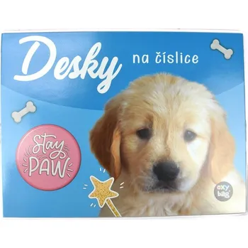 desky na sešit Zásobník na číslice - Pes