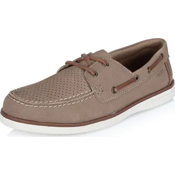 Pánské polobotky Pánské polobotky RIEKER B2345-64 béžová S6 45