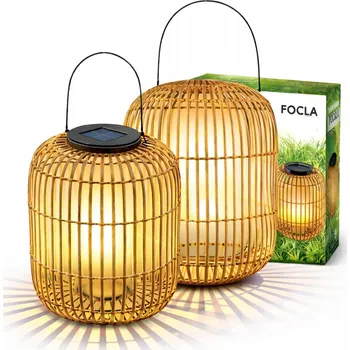 Venkovní osvětlení Solární lampa zápichová Focla černá 32 cm 1 ks