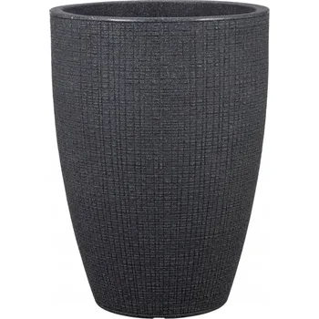 Květináč Květináč plast šedý Scheurich 29 cm x 29 x 40 cm