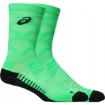 ASICS PERFORMANCE RUN CREW SOCK (47-49) Ponožky Unisex Nylon Zelená
