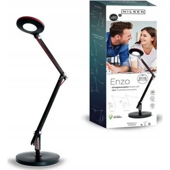 Lampička Stolní lampička Nilsen Enzo černá, výkon až 6 W