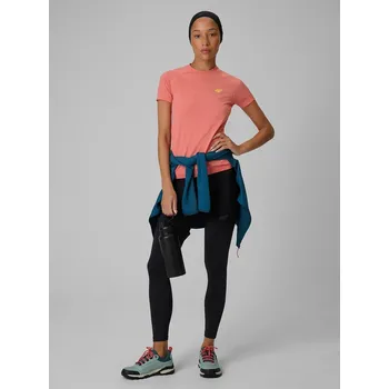 Dámské legíny 4F TREKINGOVÉ LEGÍNY ČERNÉ RYCHLESCHNOUCÍ M