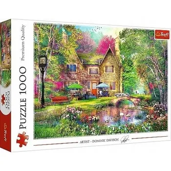 Puzzle PUZZLE 1000 DÍLKŮ LESNÍ PŘÍSTAV TREFL