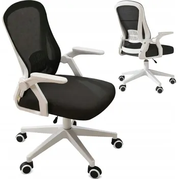 Kancelářská židle StandHeiz černá látková s nastavitelnou výškou