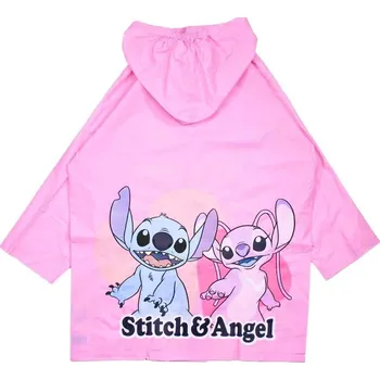 Pláštěnka EplusM Lilo a Stitch, růžová, 5 - 6
