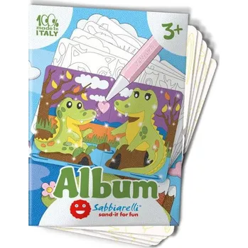 kreativní sada Sabbiarelli Album na pískování - Mláďata 3+