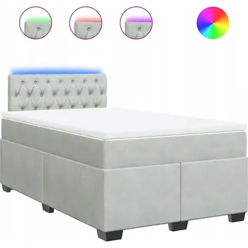 Postel Jednolůžková dřevěná postel VidaXL 120x190 cm bílá