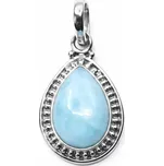 Stříbrný přívěsek s larimarem Attraction