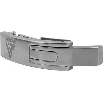 Bandáž na box a MMA RDX T1 Vzpěračský opasek s přezkou z nerezové oceli